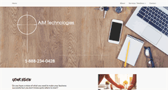 Desktop Screenshot of aim-technologies.com